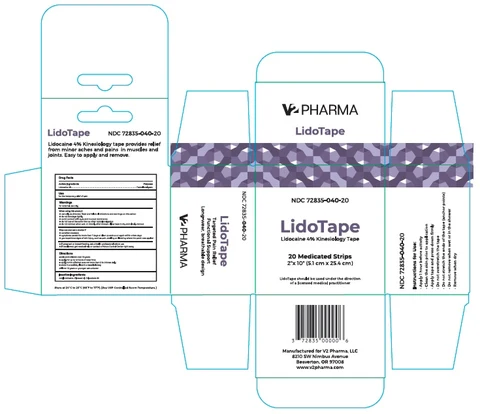 LidoTape packaging