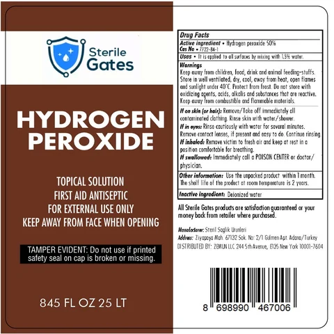 Hydrogen Peroxide 포장