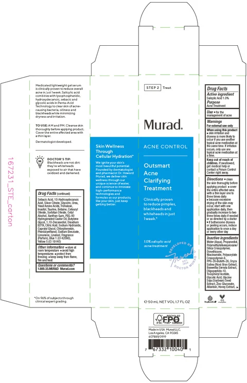 Acne Control Outsmart Acne Clarifying Treatment packaging