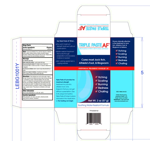 Triple Antifungal packaging