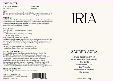 Sacred Aura 포장