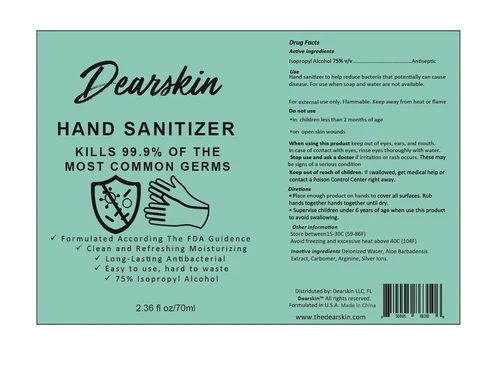 Hand Sanitizer 포장