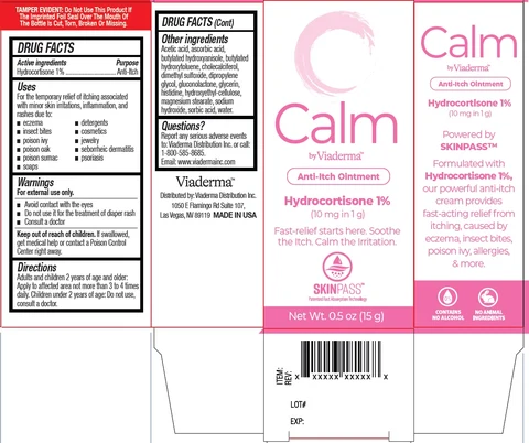 Viaderma Calm Anti-Itch 포장