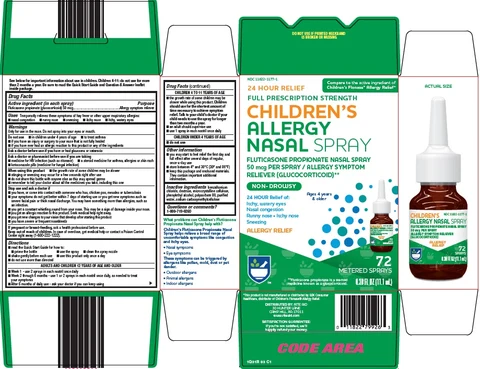 childrens allergy nasal packaging