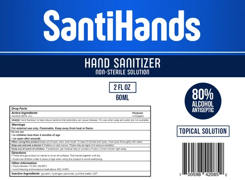 Santihand 포장