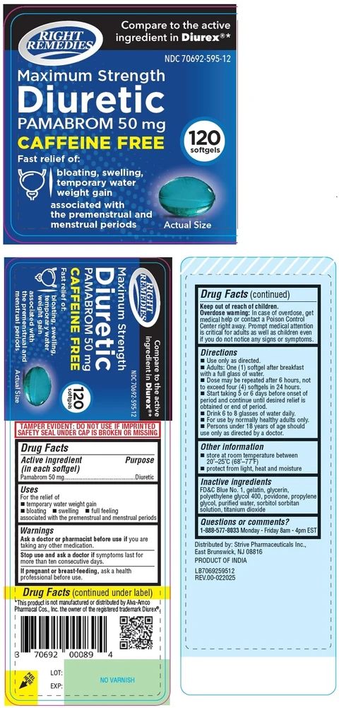 RIGHT REMEDIES Maximum Strength Diuretic 포장