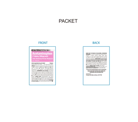 Acetaminophen 포장