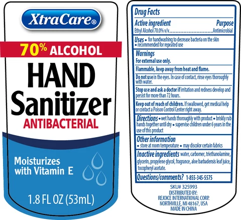 Hand Sanitizer with Clip1.8oz packaging