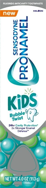 Sensodyne Pronamel Kids Bubble Twist 포장