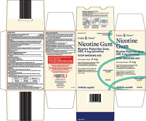foster and thrive nicotine packaging