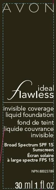 Ideal FlawlessInvisible Coverage Liquid Foundation 포장