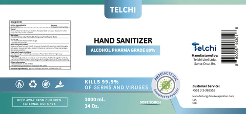 Hand Sanitizer 포장