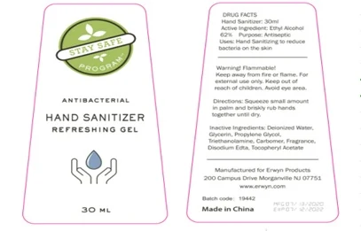 Hand Sanitizer 포장