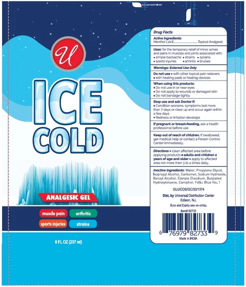 Universal Ice Cold Analgesic 포장