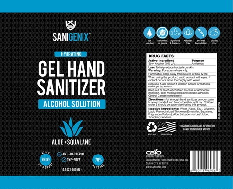 SGX70 Gel 500 mL