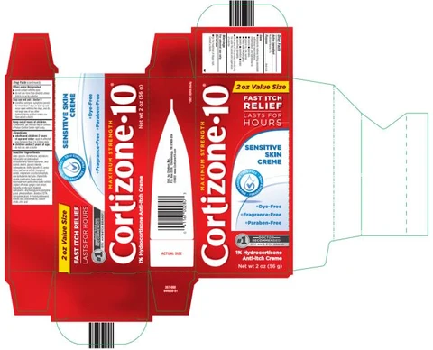 Cortisone 10 Sensitive Skin Creme 포장