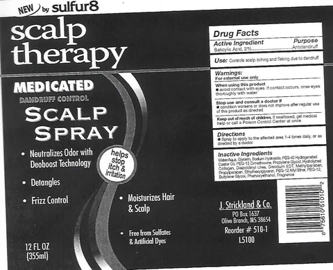 Sulfur 8 Scalp Therapy Medicated Dandruff Control 포장