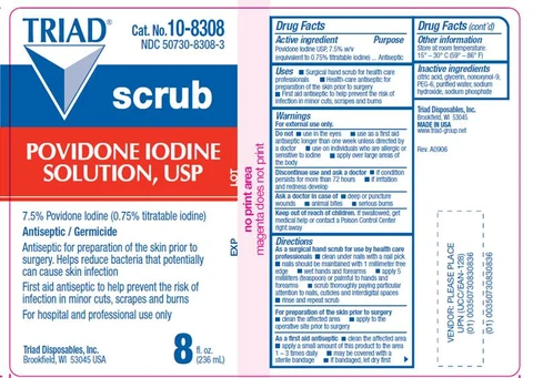 Triadine packaging