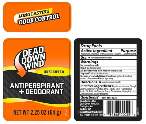 Dead Down Wind AntiperspirantScent Prevent 포장