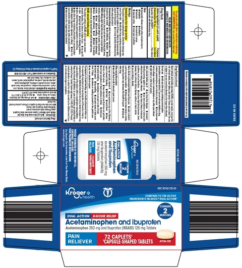 acetaminophen and ibuprofen 포장