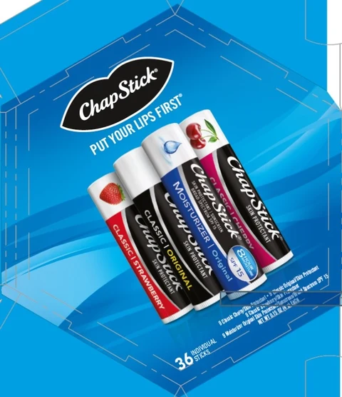 Chapstick 포장