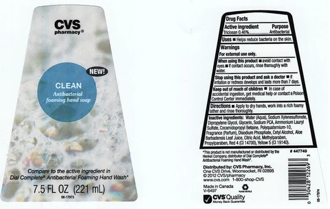 CVS PHARMACYCLEAN ANTIBACTERIAL 포장