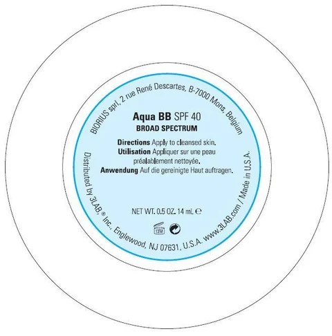 3LAB Aqua BB SPF 40 BROAD SPECTRUM 01 포장