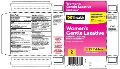 Womens Gentle Laxative packaging