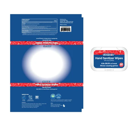 Hand Sanitizer Wipes packaging