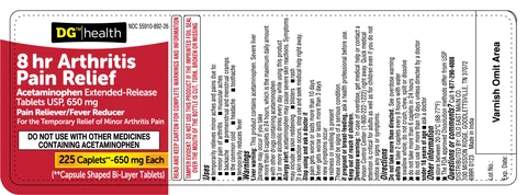 8 hr Arthritis Pain Relief 포장