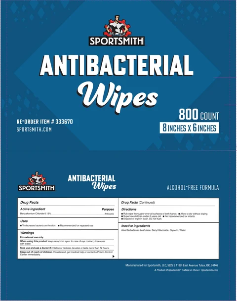 Sanitising Wipes 포장