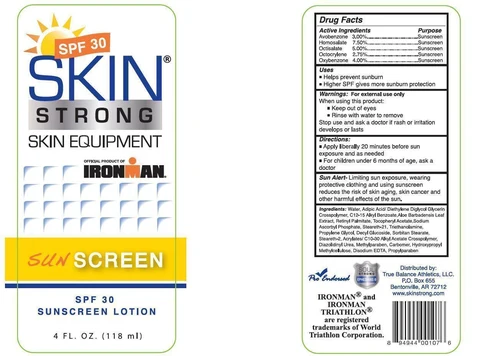 SKIN STRONG - SKIN EQUIPMENTSPF 30 SUNSCREEN 포장