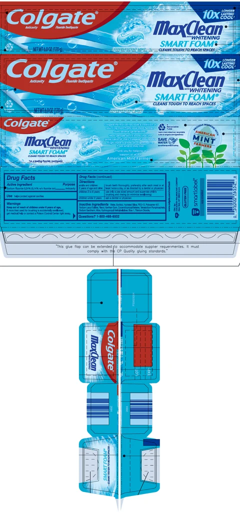 ColgateMax Clean Effervescent Mint 포장