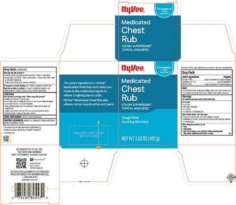 Chest Rub packaging