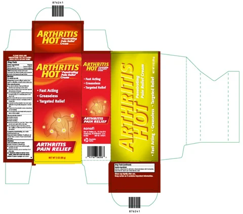 Arthritis Hot 포장