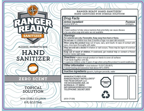 Ranger Ready Hand Sanitizer 포장