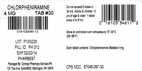 Chlorpheniramine Maleate packaging