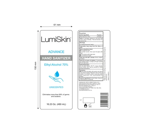 Hand Sanitizer packaging
