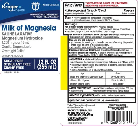 MILK OF MAGNESIA 포장