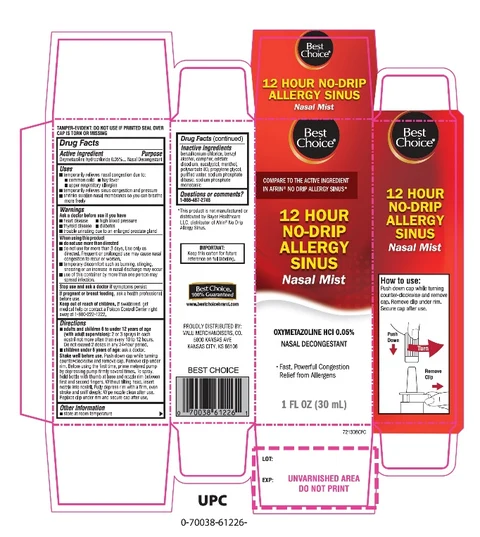 Best ChoiceAllergy Sinus 포장