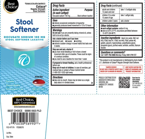 Stool Softener Laxative packaging