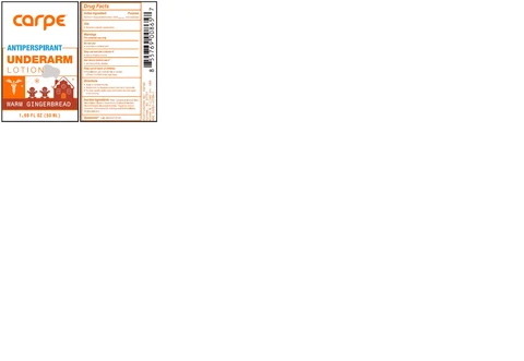 Carpe Antiperspirant Underarm Warm Gingerbread Scent 포장