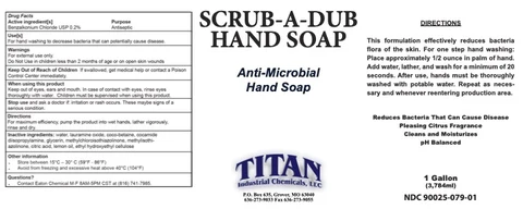 SCRUB-A-DUB 포장