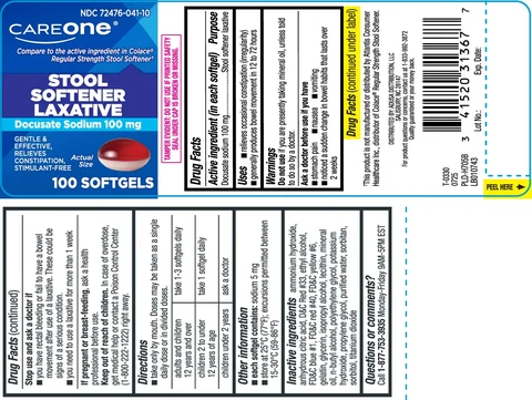 Stool Softener Laxative packaging