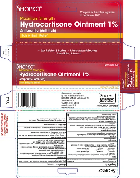 Shopko Hydrocortisone 포장
