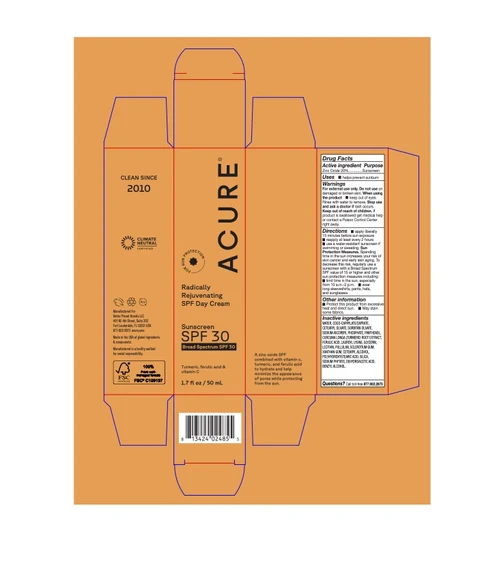 Radically Rejuvenating SPF Day Cream 포장