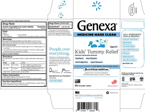 Kids Tummy Relief packaging
