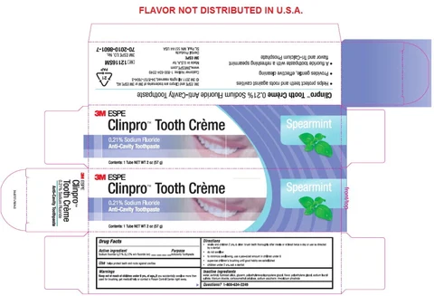 Clinpro Tooth Creme 포장