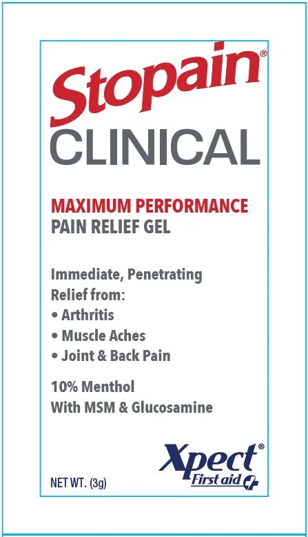 Xpect Stopain Clinical packaging