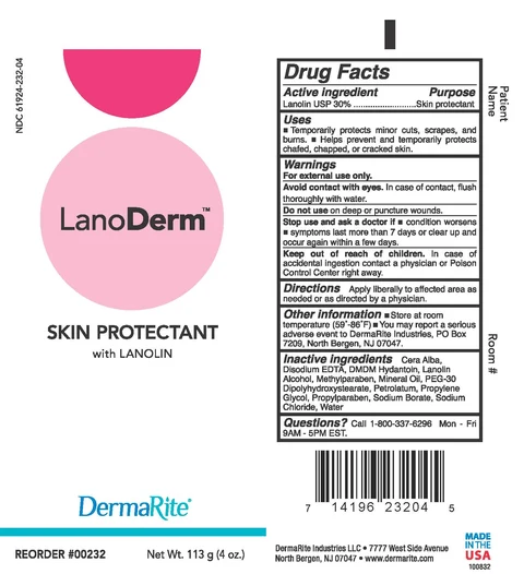 Lanoderm packaging